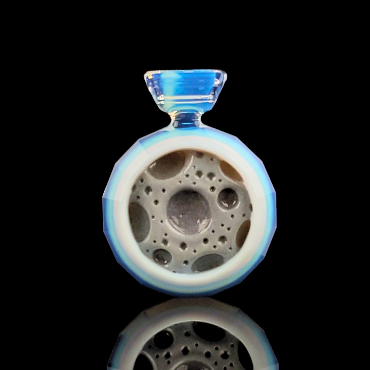 Faceted Moon Rock Pendant