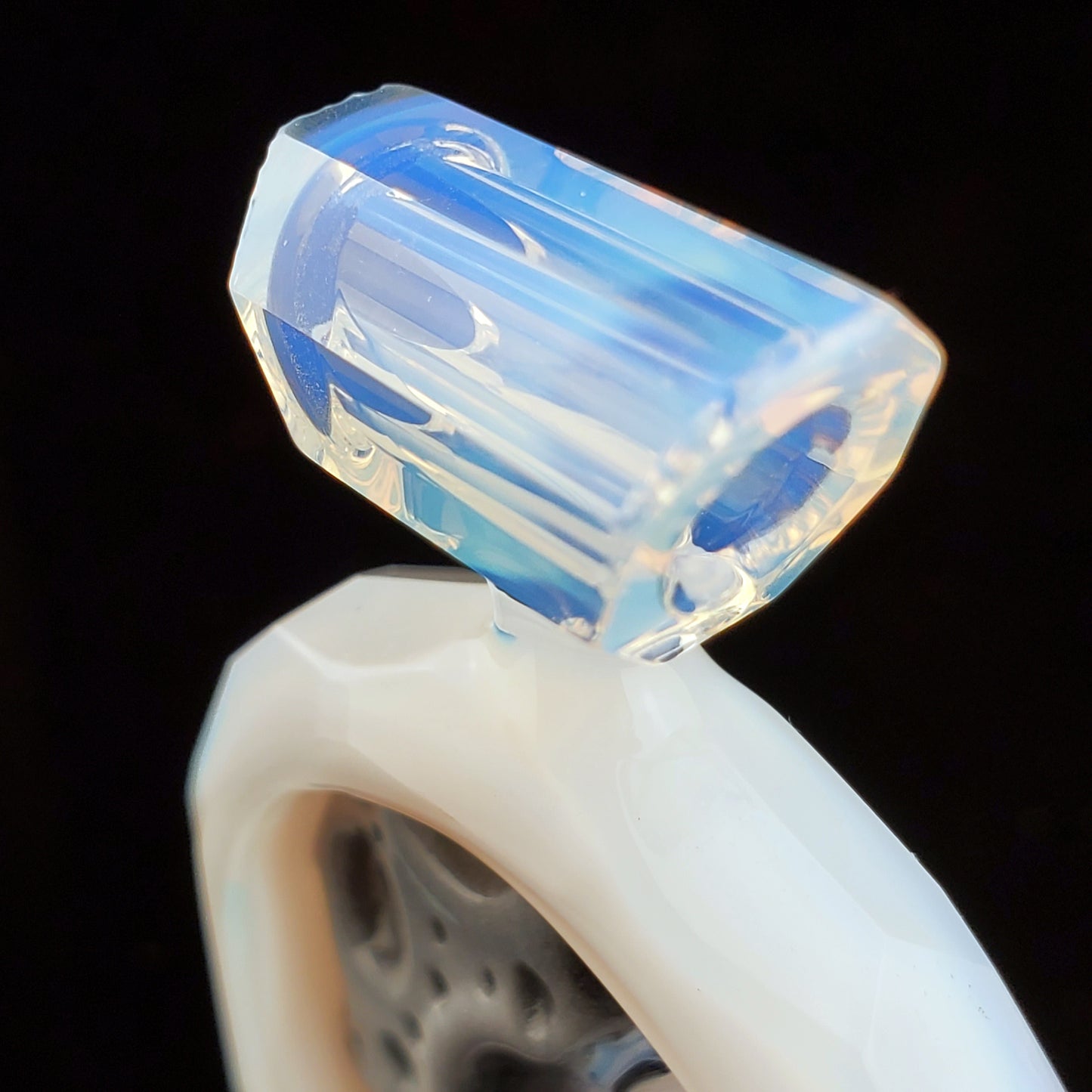 Crescent Moonstone Pendant